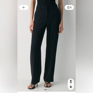 NWT Aritzia agency pant (re)essential 2026 black size 10